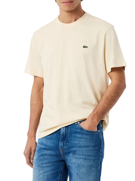 T-shirt Lacoste Uomo - Avorio