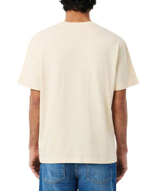 T-shirt Lacoste Uomo - Avorio