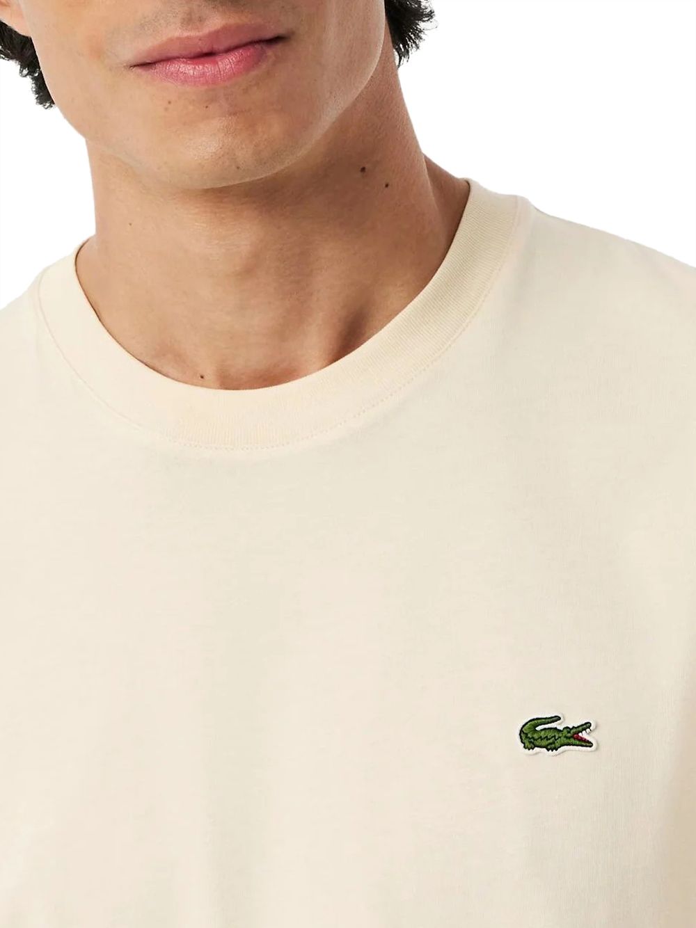 T-shirt Lacoste Uomo - Avorio