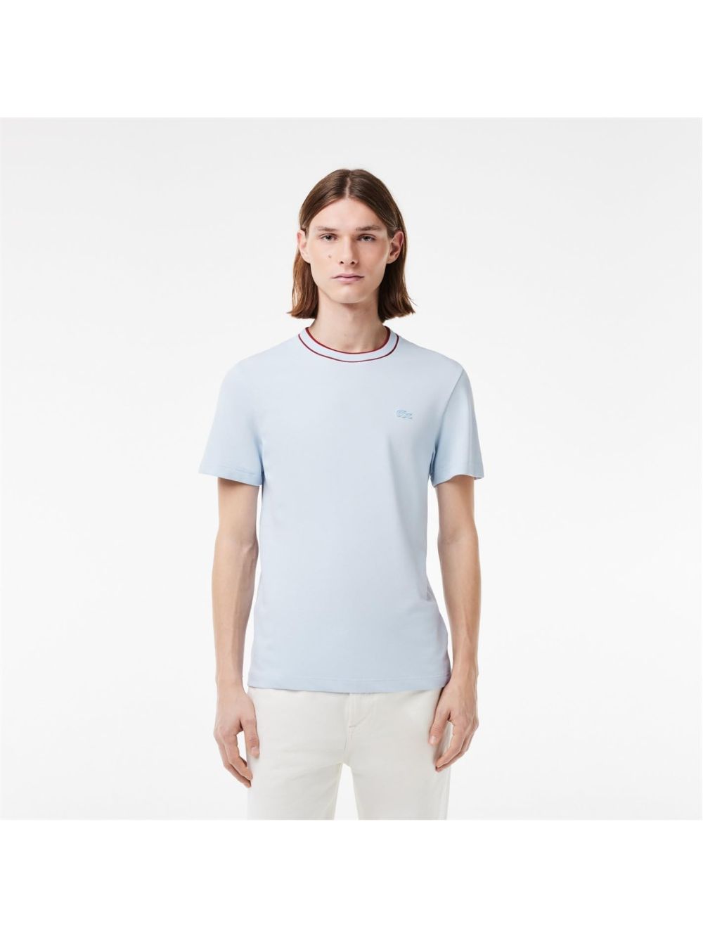 T-shirt Lacoste Uomo - Celeste
