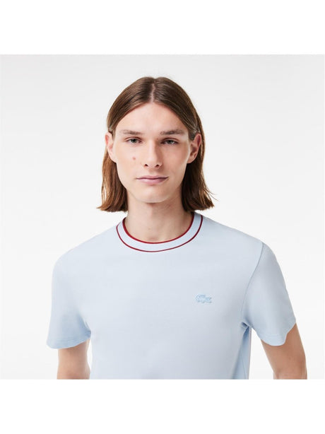 T-shirt Lacoste Uomo - Celeste