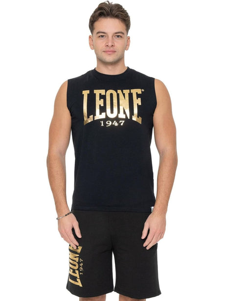 T-shirt Leone Uomo - Nero