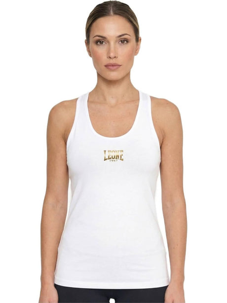 Canottiera Sportiva Leone Donna - Bianco