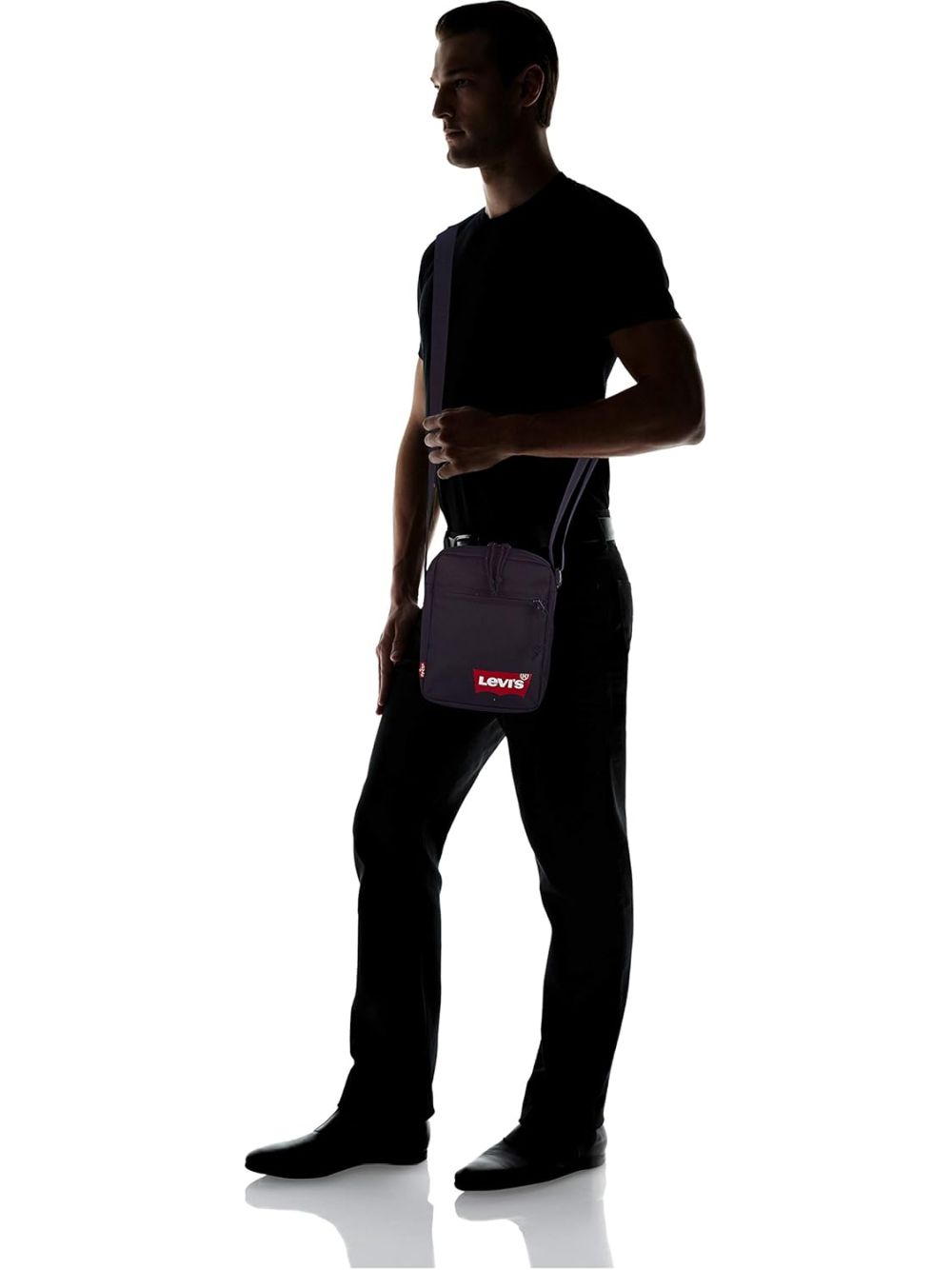 Borsa Tracolla Levi's Uomo - Marrone