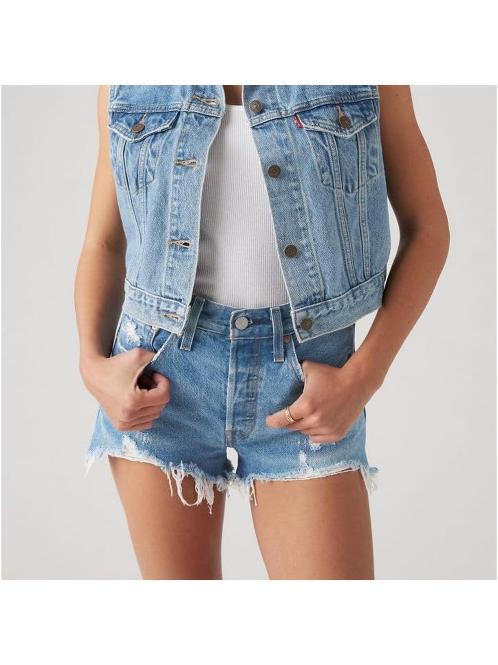 Shorts Levi's 501® ORIGINAL Donna - Blu