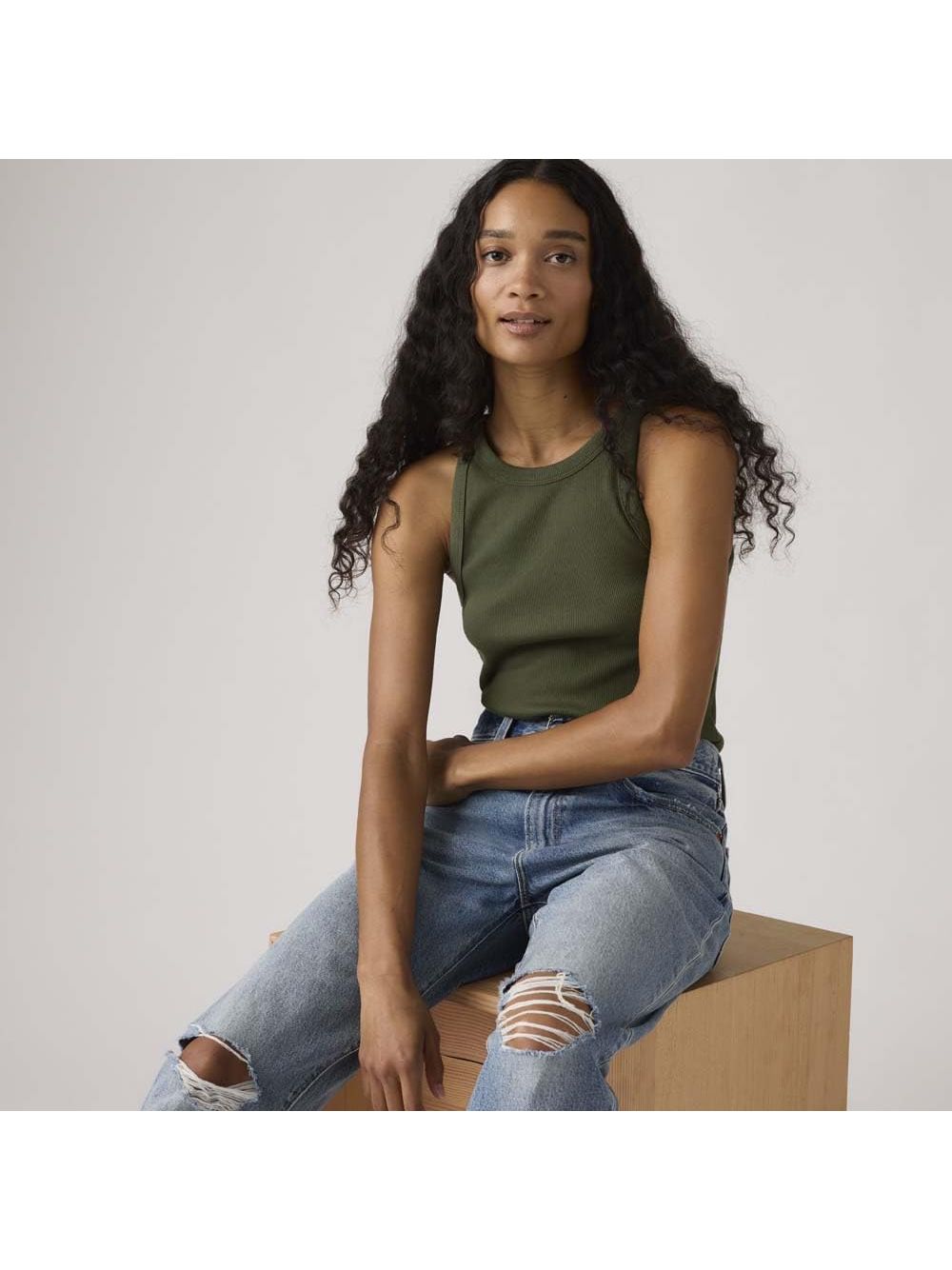 Canottiera Levi's Donna - Verde
