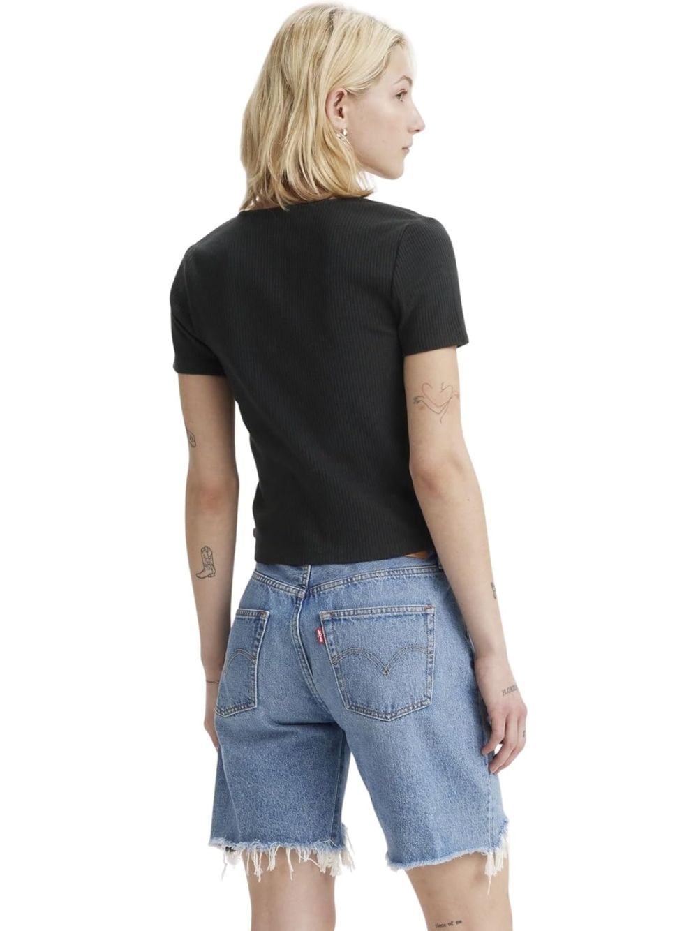 T-shirt Levi's Donna - Nero