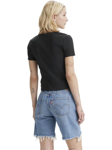 T-shirt Levi's Donna - Nero