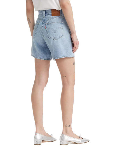 Shorts Levi's HIGH BAGGY Donna - Blu