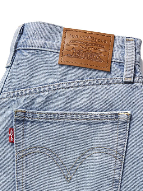 Shorts Levi's HIGH BAGGY Donna - Blu
