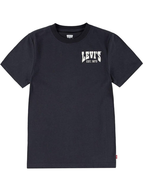 T-shirt Levi's jr stock valley view Bambino - Nero
