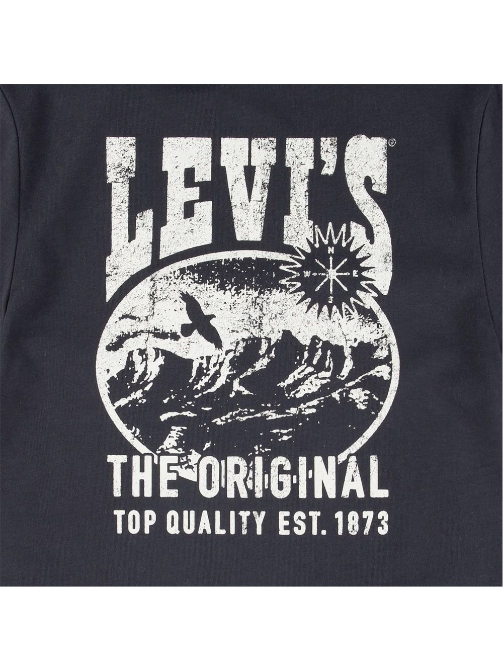 T-shirt Levi's jr stock valley view Bambino - Nero