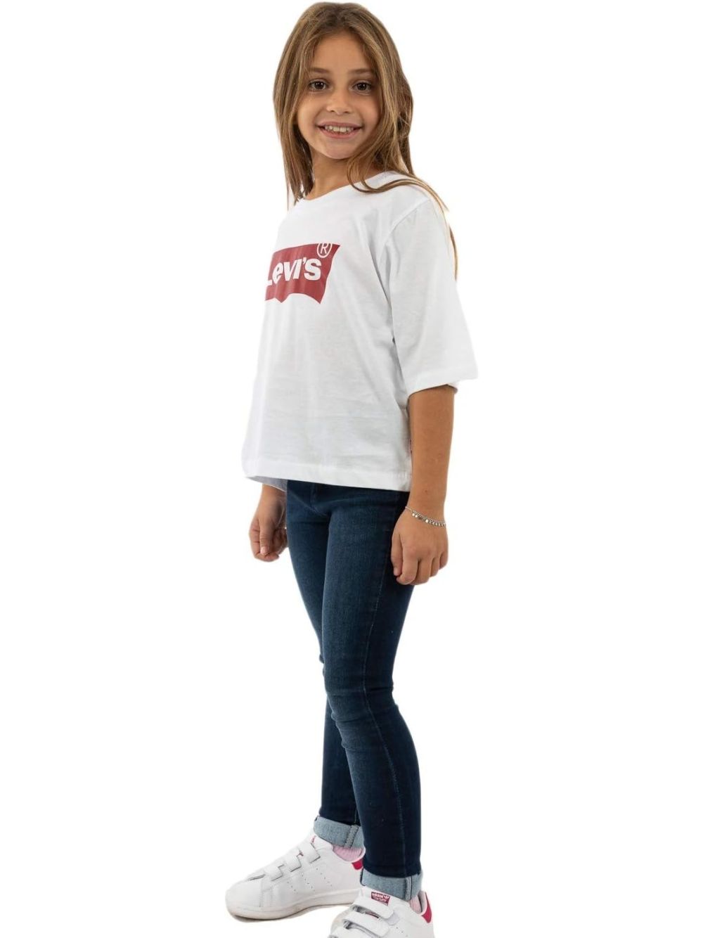 Top Levi's Bambina - Bianco