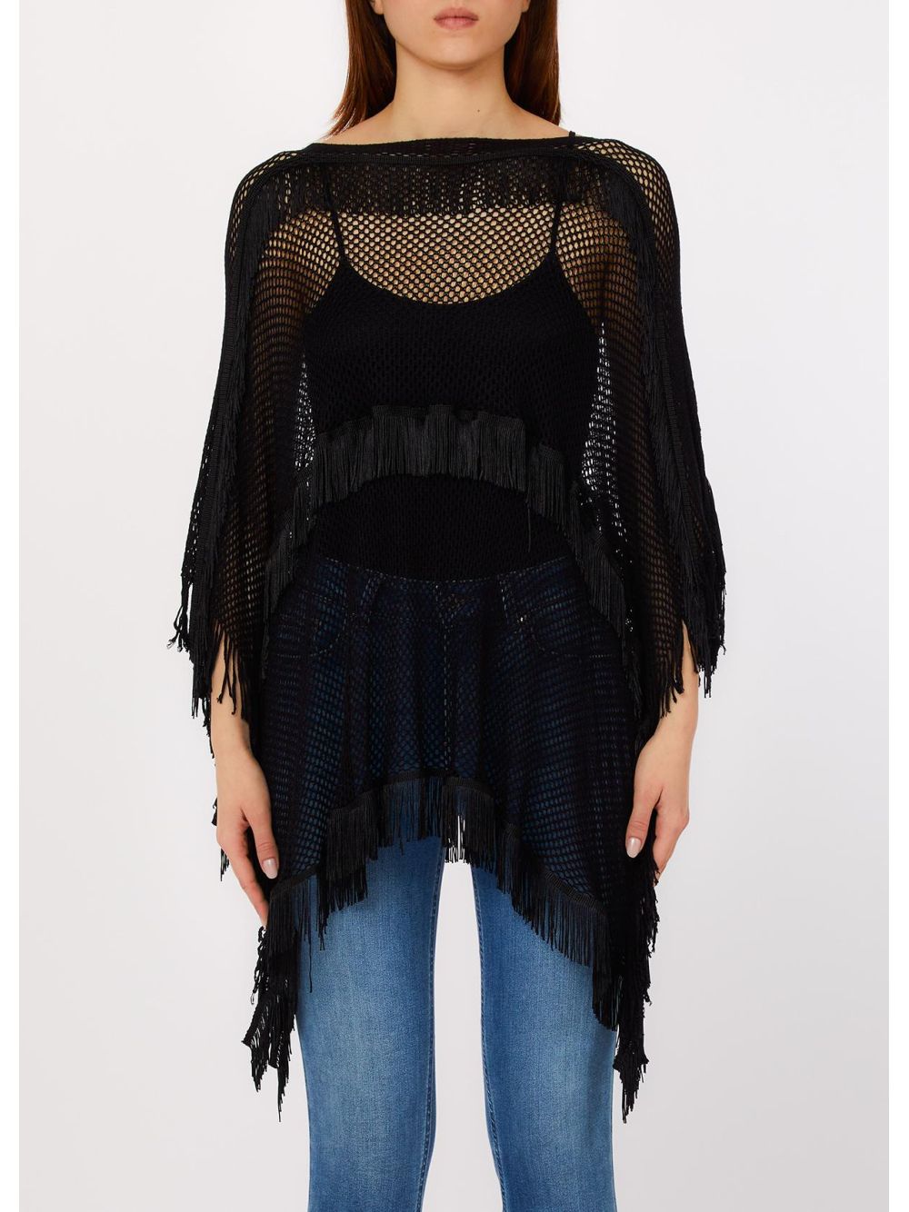 Poncho Liu Jo Donna - Nero
