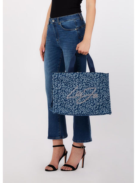 Borsa Liu Jo Tote bag animalier Donna - Denim