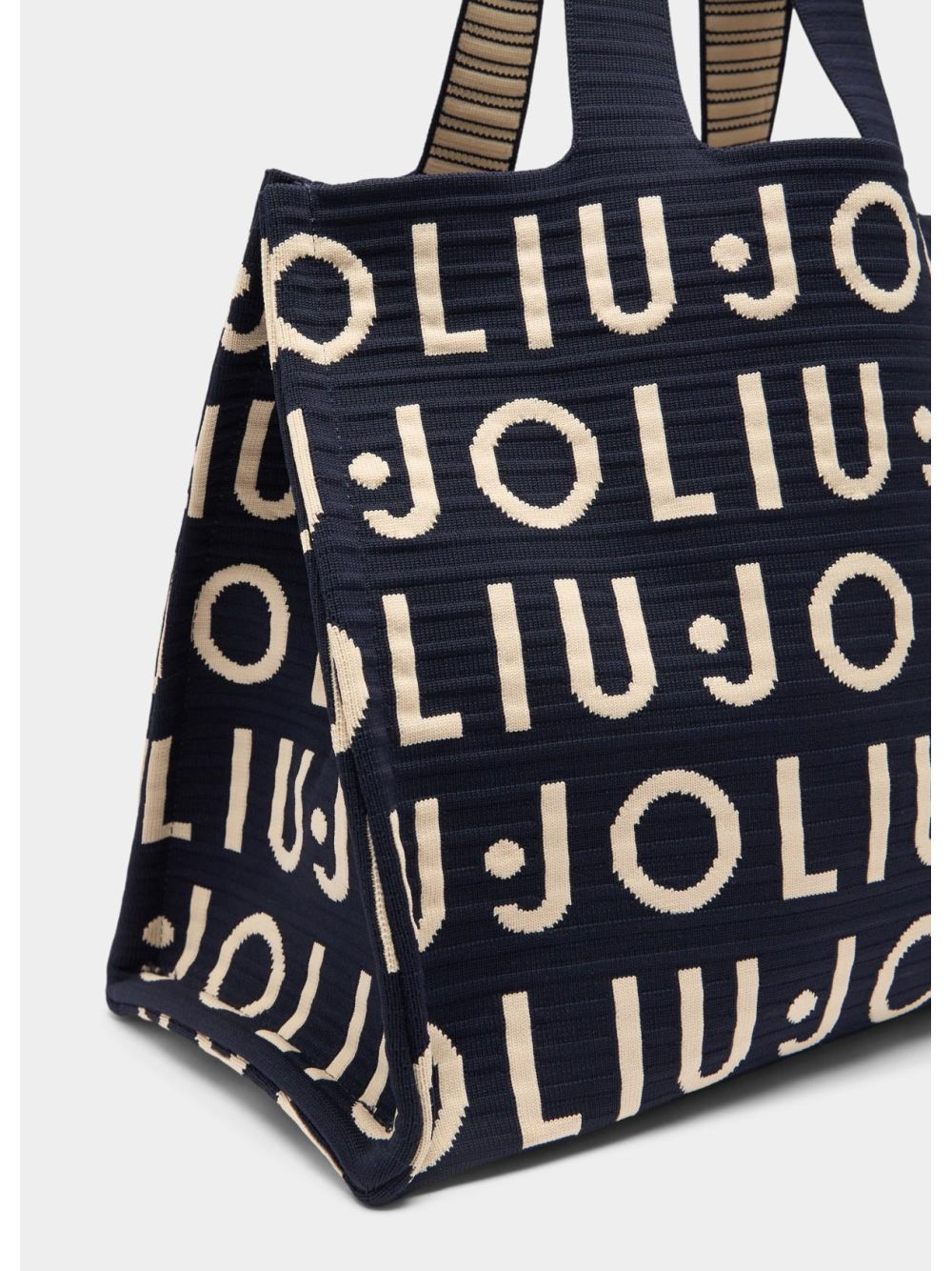 Borsa Liu Jo tote media in maglia Donna - Blu