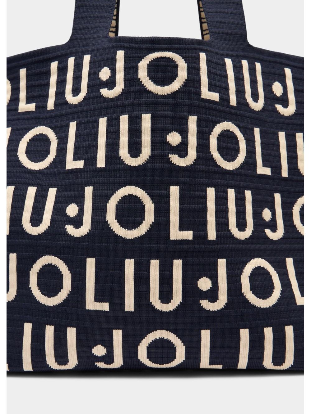 Borsa Liu Jo tote media in maglia Donna - Blu