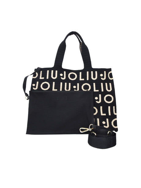 Borsa Liu Jo tote media in maglia Donna - Blu