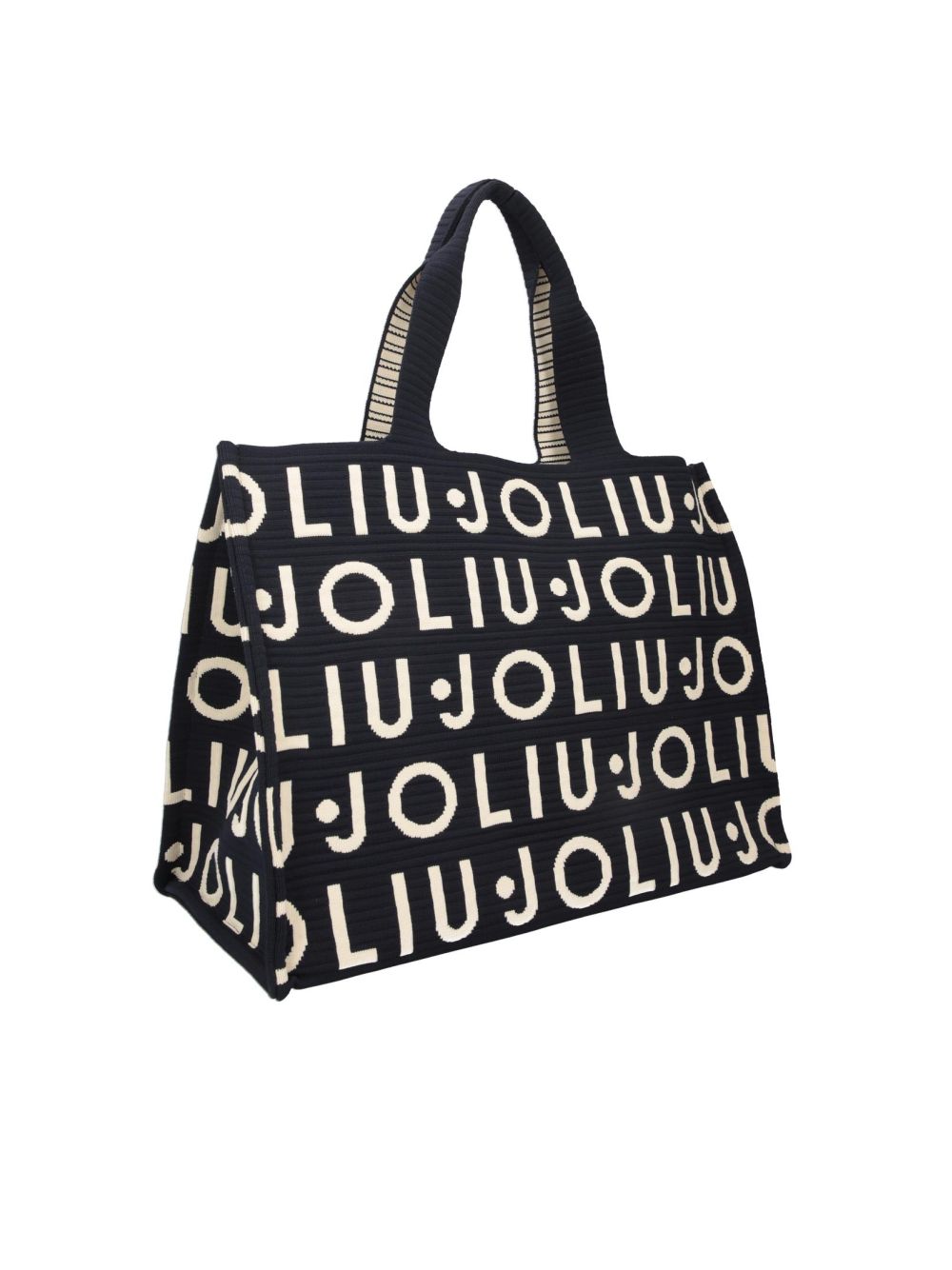 Borsa Liu Jo tote media in maglia Donna - Blu