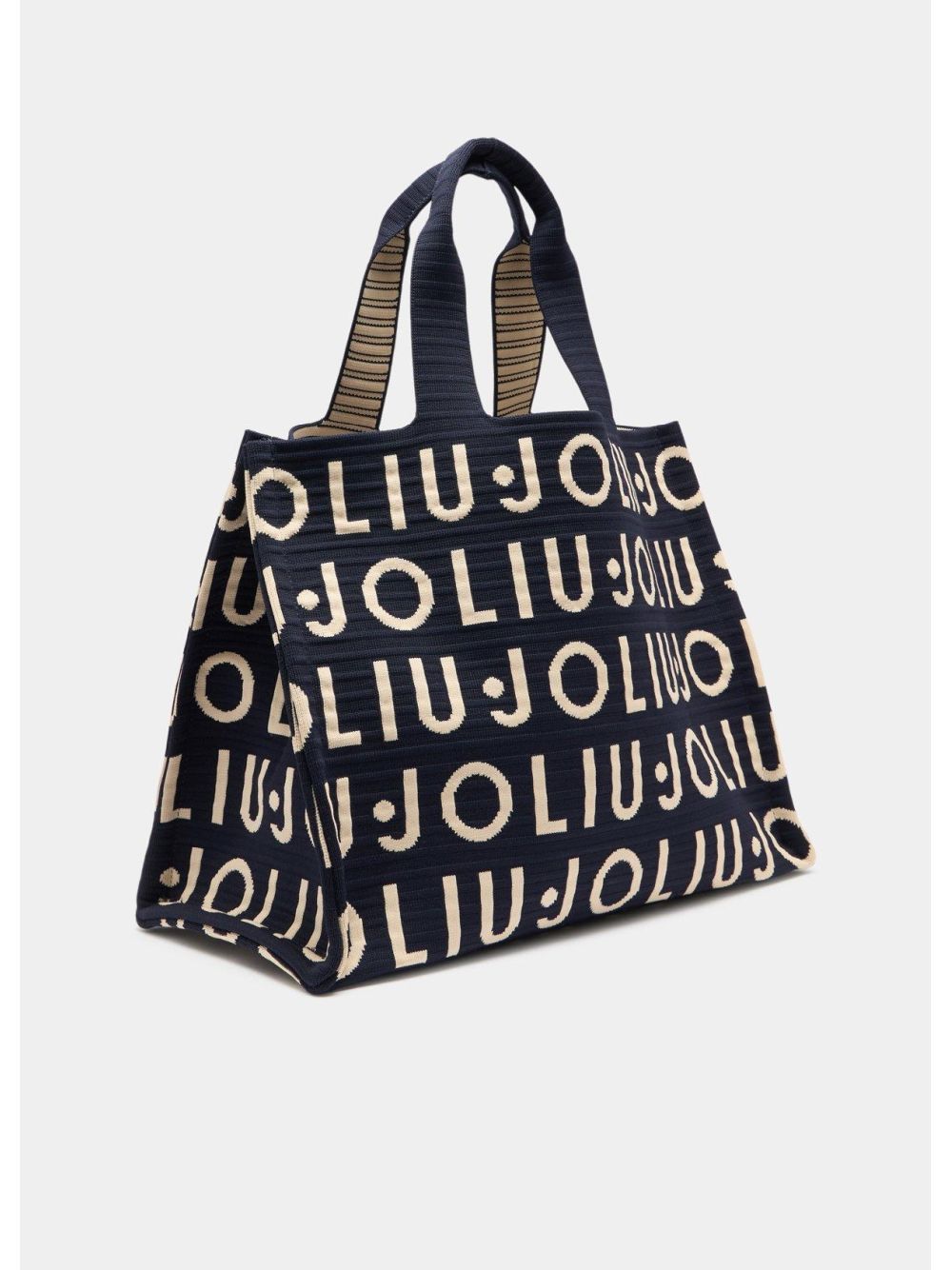 Borsa Liu Jo tote media in maglia Donna - Blu