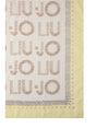 Foulard Liu Jo grande con logo Donna - Giallo