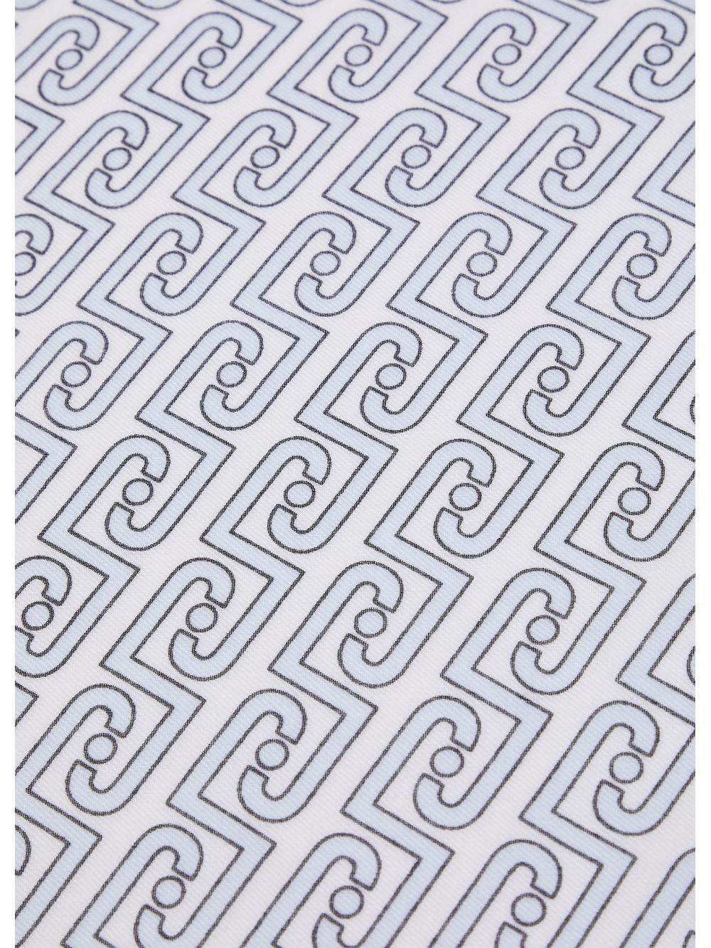 Foulard Liu Jo grande con logo Donna - Denim