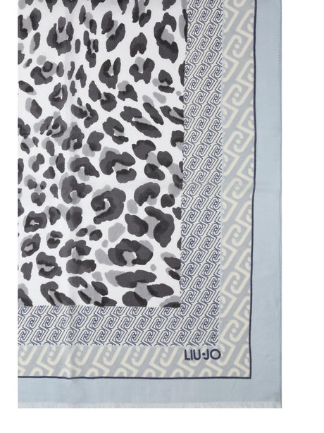 Foulard Liu Jo animalier Donna - Blu