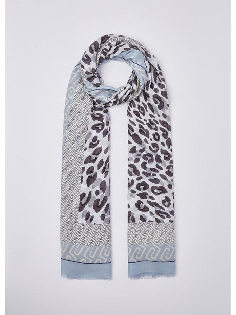 Foulard Liu Jo animalier Donna - Blu