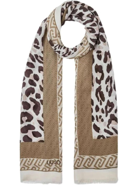 Foulard Liu Jo animalier Donna - Bianco