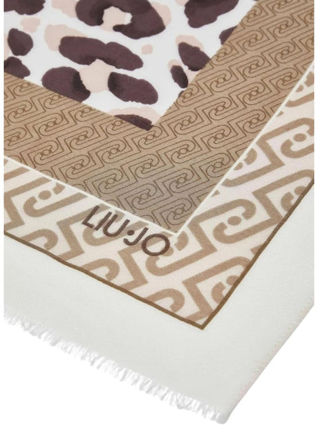 Foulard Liu Jo animalier Donna - Bianco