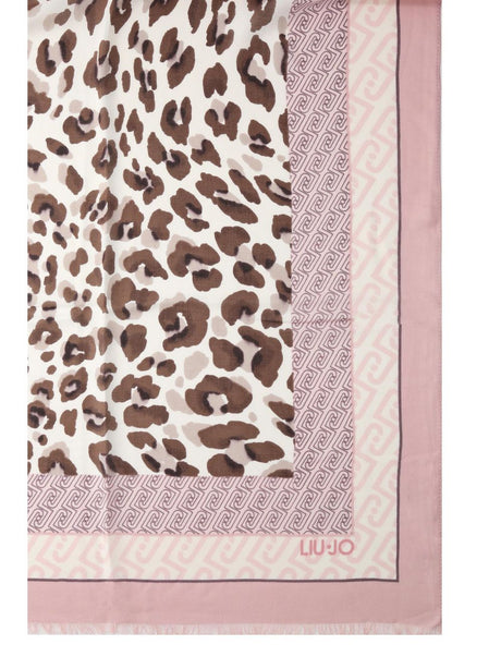 Foulard Liu Jo animalier Donna - Rosa