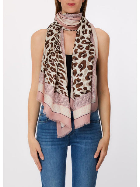 Foulard Liu Jo animalier Donna - Rosa