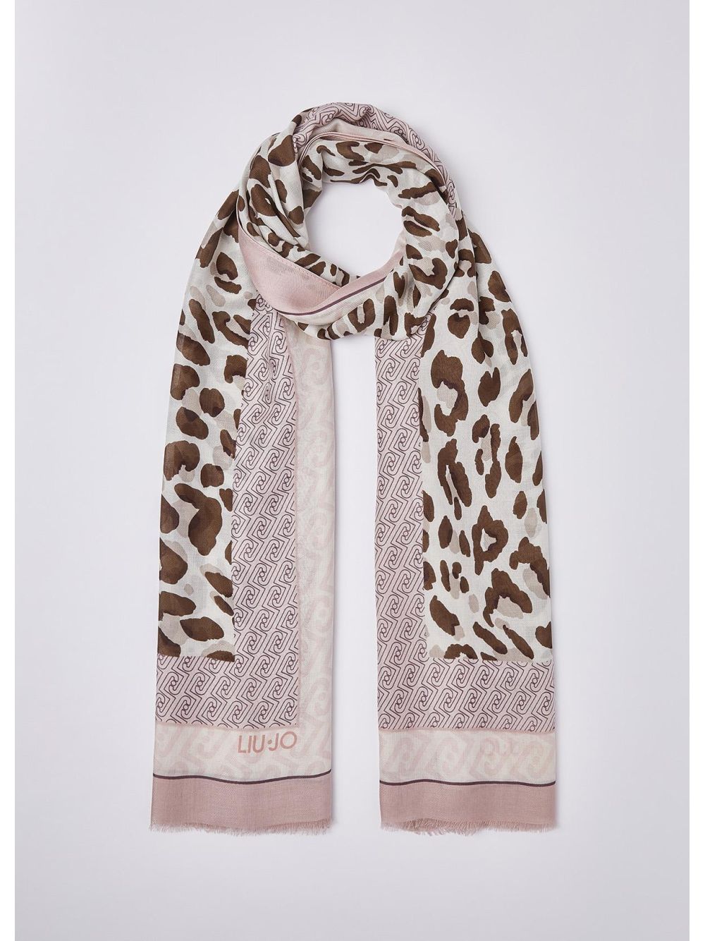 Foulard Liu Jo animalier Donna - Rosa