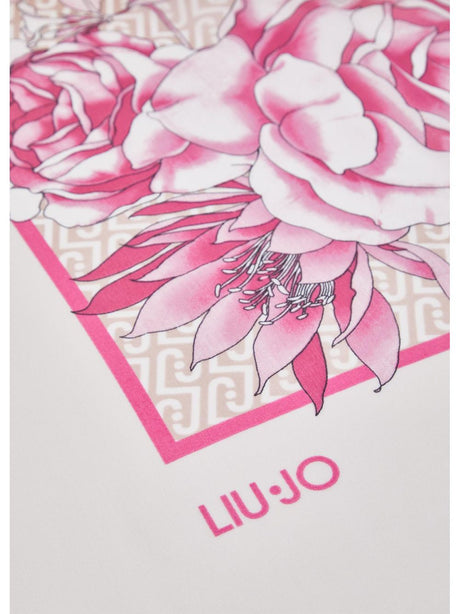 Foulard Liu Jo grande a fiori Donna - Rosa
