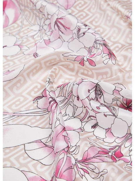 Foulard Liu Jo grande a fiori Donna - Rosa