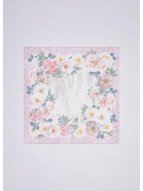 Foulard Liu Jo grande con peonie Donna - Rosa