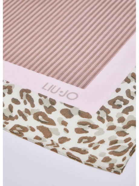 Foulard Liu Jo grande con orchidea Donna - Rosa