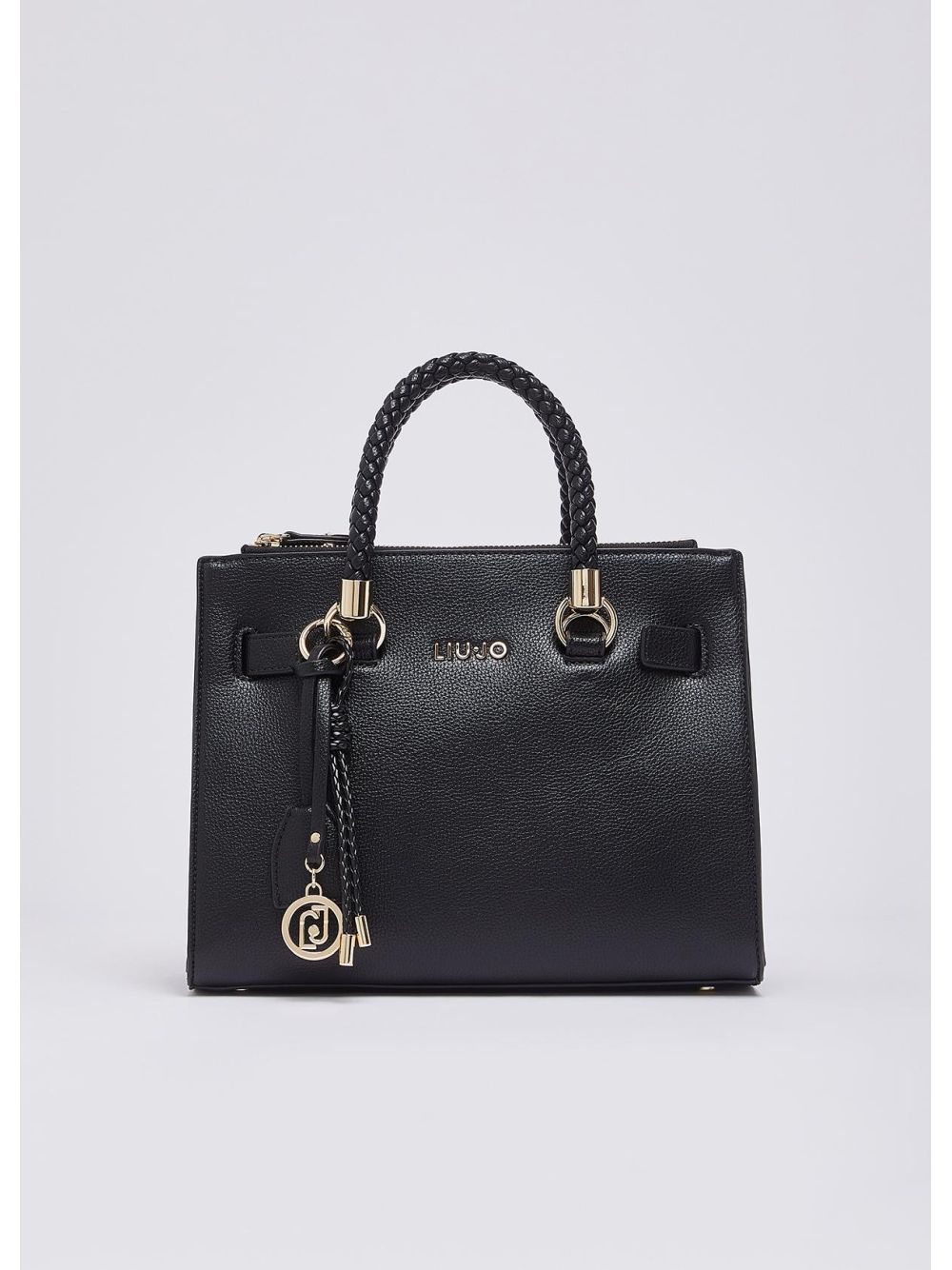 Borsa Liu Jo satchel con charms Donna - Nero