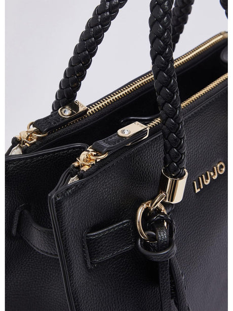Borsa Liu Jo satchel con charms Donna - Nero