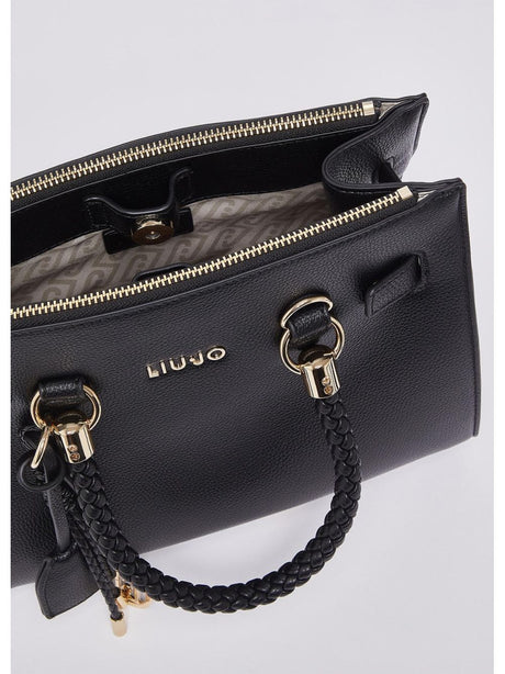 Borsa Liu Jo satchel con charms Donna - Nero