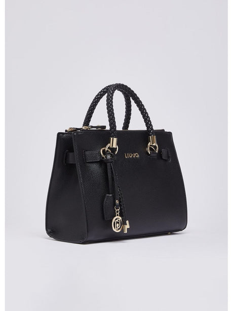 Borsa Liu Jo satchel con charms Donna - Nero