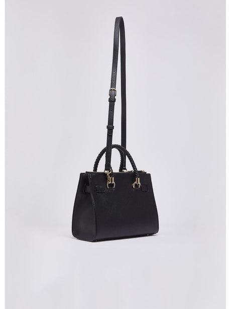 Borsa Liu Jo satchel con charms Donna - Nero