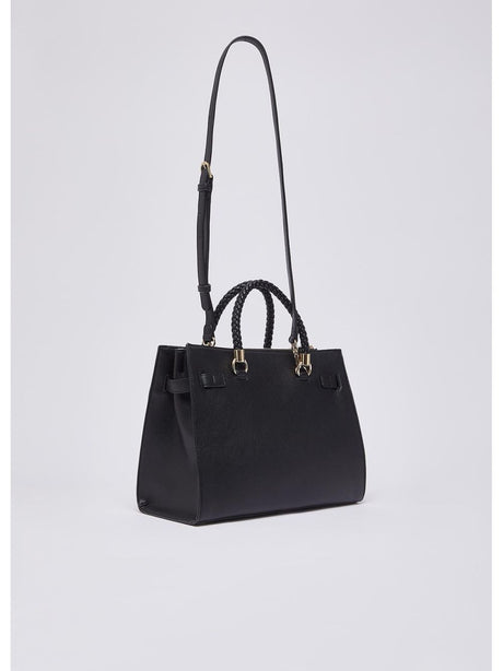 Borsa Liu Jo satchel con charms Donna - Nero