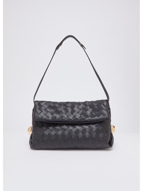 Borsa Pochette Liu Jo Riccy media intrecciata Donna - Nero