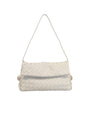 Borsa Pochette Liu Jo Riccy media intrecciata Donna - Avorio