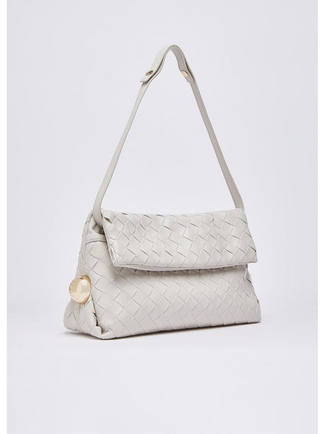 Borsa Pochette Liu Jo Riccy media intrecciata Donna - Avorio