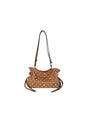 Borsa Liu Jo Riccy piccola con borchie Donna - Marrone
