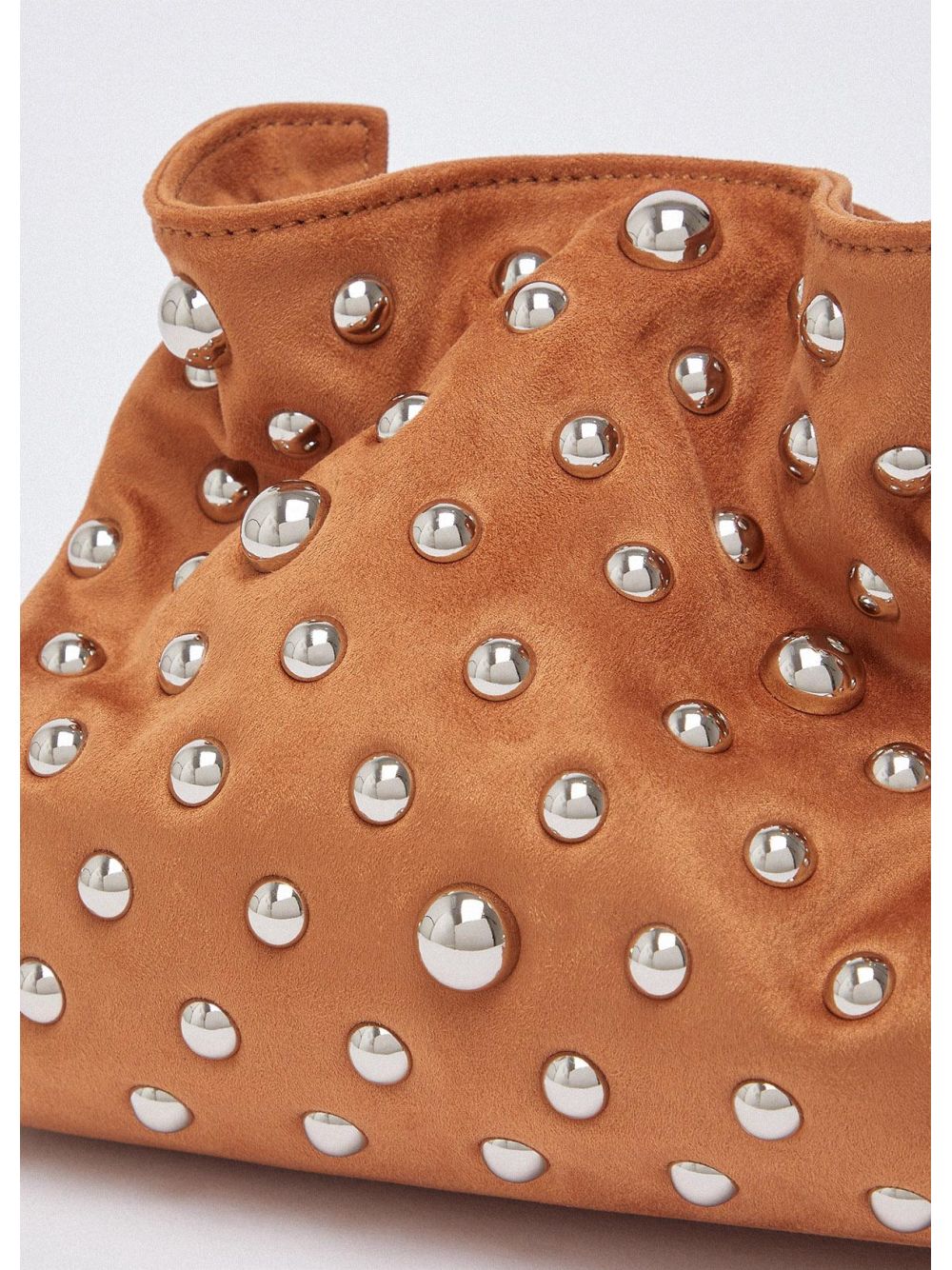 Borsa Liu Jo Riccy piccola con borchie Donna - Marrone