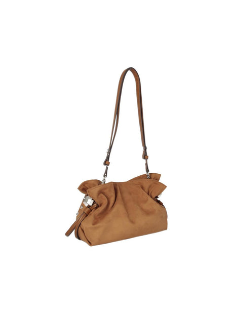 Borsa Liu Jo Riccy piccola con borchie Donna - Marrone