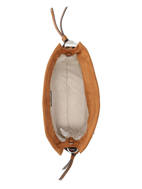 Borsa Liu Jo Riccy piccola con borchie Donna - Marrone